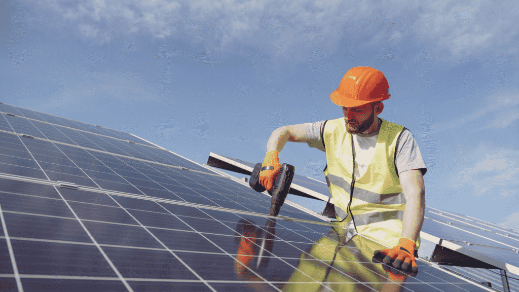 Surveyors providing sustainable property assessments to reduce carbon emissions in Leicester.