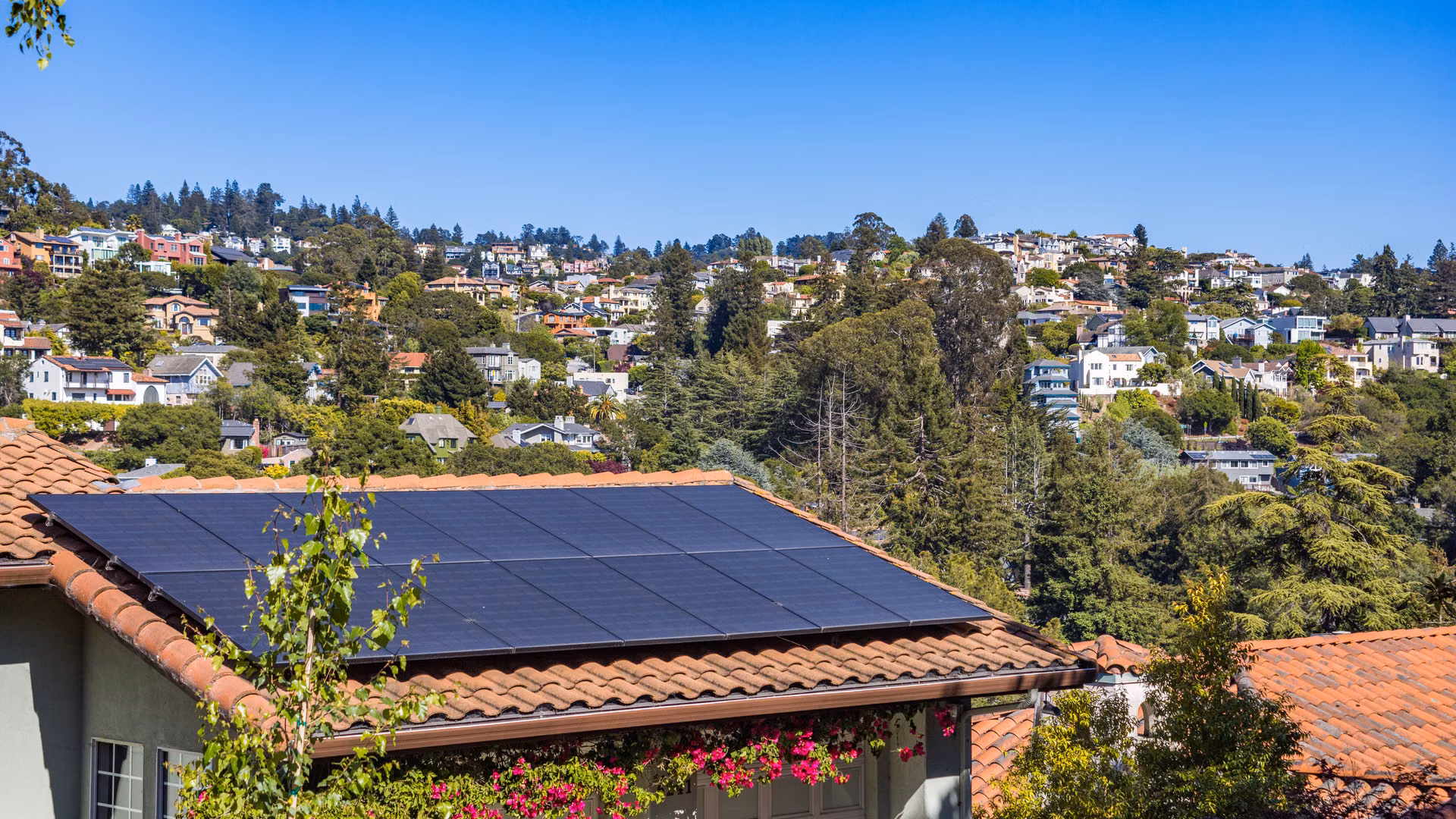 Solar panel and retrofit installation on a Birmingham home